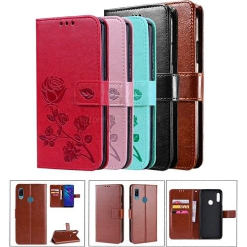 Wallet Case For Huawei Y6 2019 Case Cover Huawei Y6 Prime 2019 Phone Bag For Huawei Y6 Prime 2018 Case Flip Leather Book Cover
