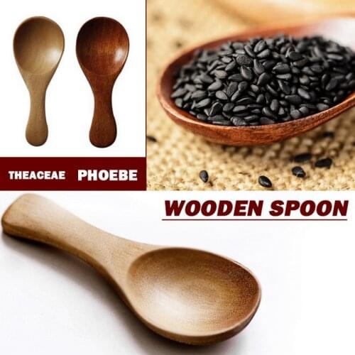Teak Wooden Kitchen Spoon Wood Rice Spoon Rice Paddle Wood Tablespoon Big Potato Serving Spoon Wooden Kitchen Utensils Tableware