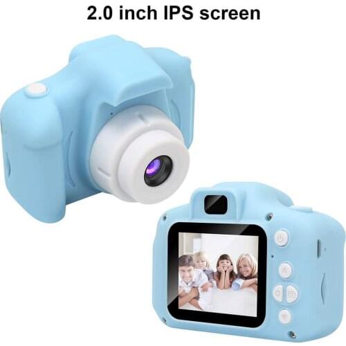 Kids Digital Video Camera Mini Rechargeable Children Camera Shockproof 8MP HD Toddler Cameras Child Camcorder