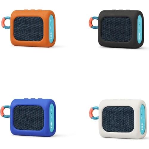 Travel Protective Silicone Stand Up Carrying Case for -JBL GO 3 GO3 Portable Bluetooth-compatible Waterproof Speaker Dropship