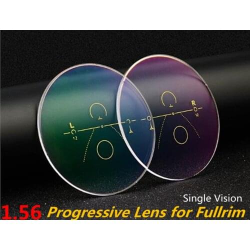 Quality Progressive Multi-Focus Lens for Prescripiton Glasses UV400 HMC EMI 1.56 1.60 Index Accustomized