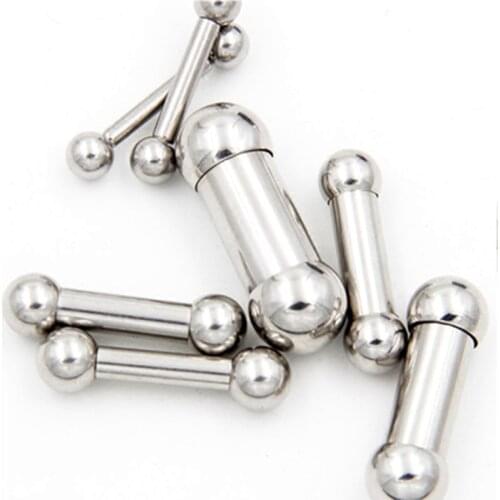 Piercing pa ring Big Size Stainless Steel Straight Barbell Rings Tragus Ear nipple piercing Ring Bar Lips piercing Jewelry