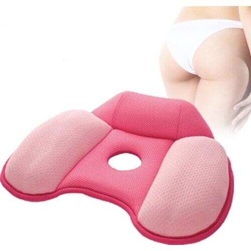 Chair Seat Cushion Home Sofa Office Fold Lift Hips Up Cushions Breathable Foam Cotton Car Seat Cushion Drop Ship