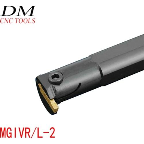 MGIVR2520-2 CNC External slot Grooving turning tool holder for MGMN200 carbide inserts MGIVR MGIVL 2520-2