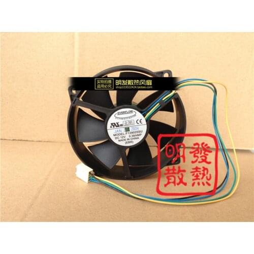Original F129025SU 9025 12V 0.38A four-wire speed fan CPU fan