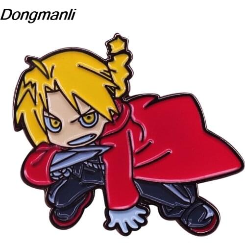 P5668 Dongmanli Anime Figures Enamel Pins Women Badge Backpack Collar Lapel Pin Hat Jewelry