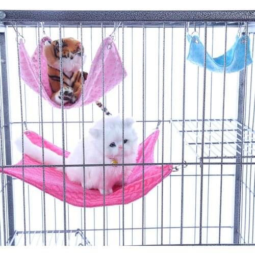 Cute Owl Embossed Pattern Cat Hammock Bed Pet Hanging Bed Cat Sunny Warm Bed For Pet Cat Rest House Cat Pet Bed Shelf Seat Beds