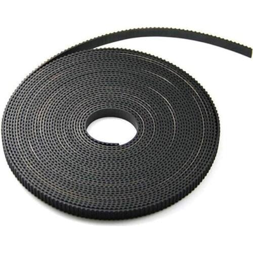 10M/lot 3D printer GT2 synchronous timing belt wide 6mm 2GT-6mm for 3d printer RepRap Mendel 2GT belt pulley For 3D Print Parts