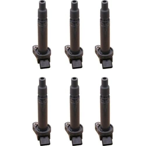 6Pcs/Set Ignition Coils Replacement for Lexus GS300 GS350 for Toyota Highlander 4RUNNER UF507 90919-02250