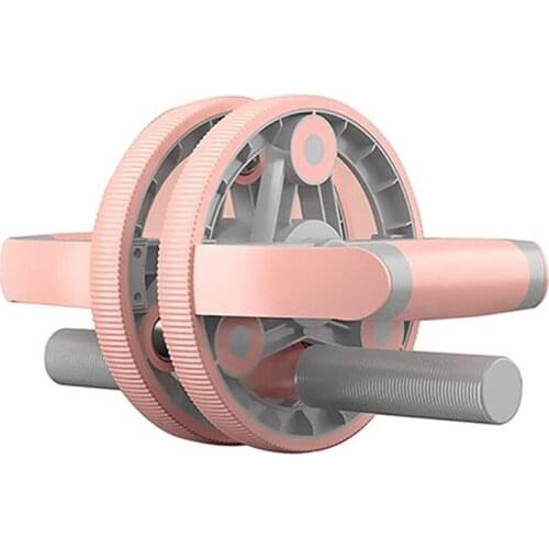 Exercise Abdominal Roller, Ab Roller for Abs Workout Equipment Fitness Wheel with Push Up Bars/Dumbbells