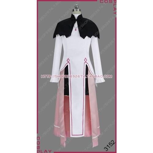 Demon Lord, Retry! Maou-sama, Retry! Holy Light Country Holy Maidens Luna Elegant Outfit Dress Anime Manga Cosplay Costume S002