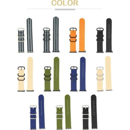 Replace For Apple strap Watch strap Nylon strap two pin buckl 38mm/42mm