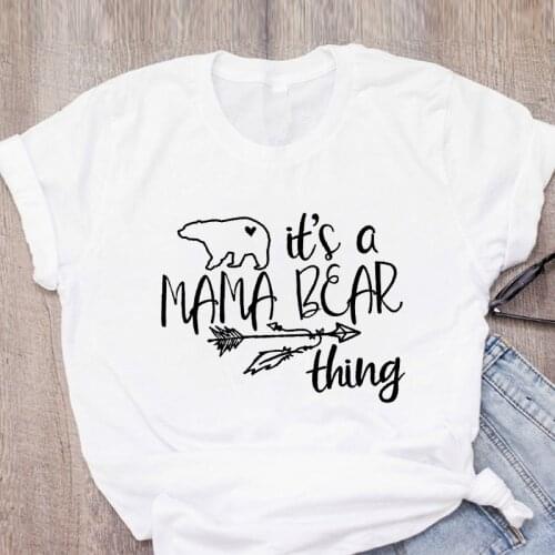 Hararuku Mama T-shirt T shirt Women Short Sleeve Ulzzang Printed Mom Life tshirt Hipster T shirt Streetwear Korean Clothes