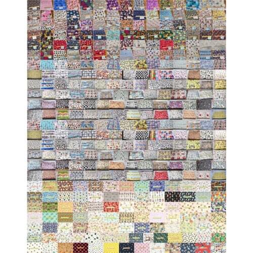 1 set 50cmx110cmx3 pieces Cartoons Cotton Fabric for Tissue Kids home textile clothes Sewing Tilda Hat mask decoration