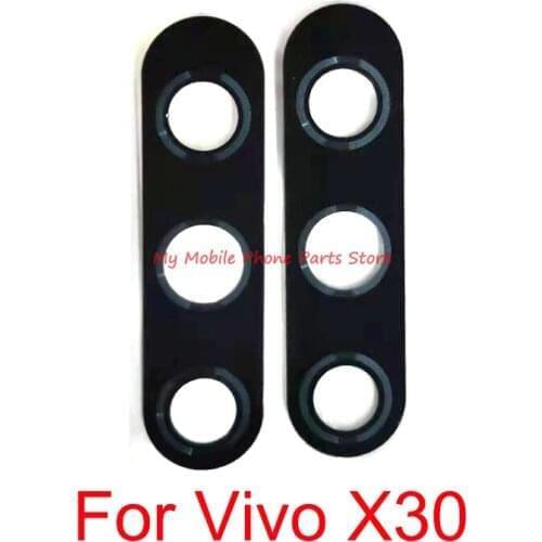 10 PCS Rear Back Camera Glass Lens Cover For Vivo X30 Big Main Camera Lens Glass With Sticker Replacement Repair Spare Parts
