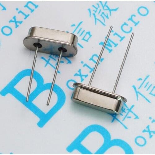 100pcs 24.000HZ 24M 49S crystal passive crystal pin DIP feet