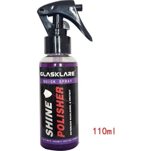 110ml 9H Ceramic Car Polish Shine Coating Super Hydrophobic Liquid glassSet Nano Ceramic Car Paint Care Detailing Anti-fouling