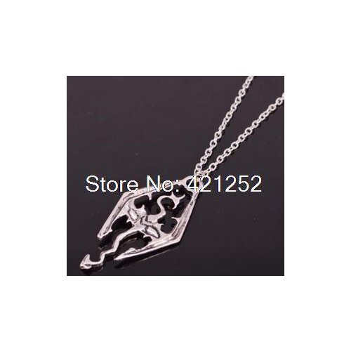 20pcs Elder Scrolls Inspired Skyrim Necklace - Game Memorabilia Fan Item Novelty Fashion Wear Jewelry