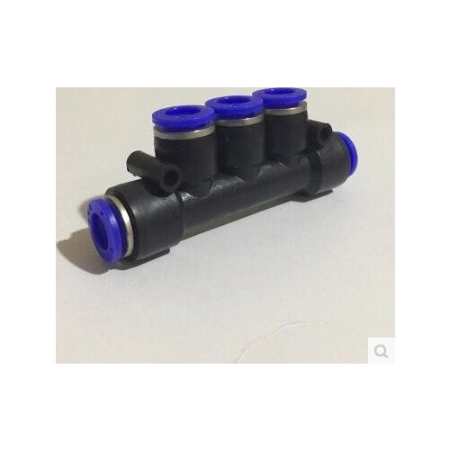 5Pcs/Lot Pneumatic quick joint quickly inserted tracheal plastic joint five-way PKG6-4 PKG10-8 PKG8-4 PKG12-10 PKG10-6 diameter