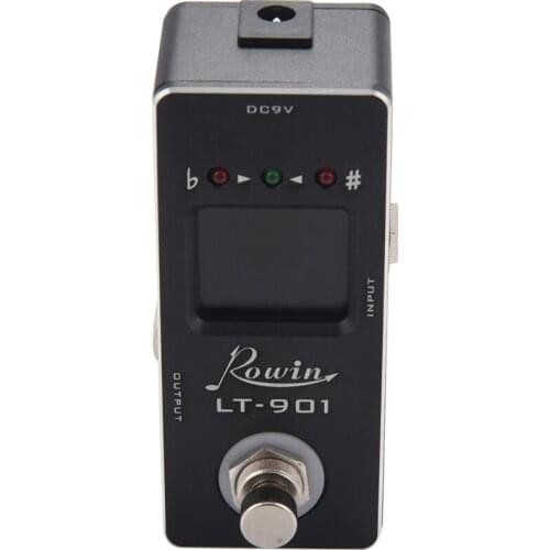 Lt-901 Guitar Tuner Effect Pedal Mini Chromatic True Bypass Lcd Display Digital Pedal Guitar Parts Accessories