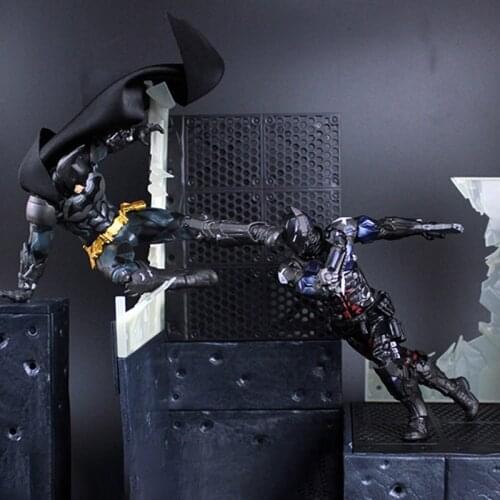 Arkham Knight Action Figure Scene Platform Arkham Knight Model Toys 15cm