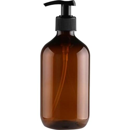 Bathroom Refillable Bottle Durable Pump 500ml Makeup Liquid Dispenser for Shampoo Soap Lotion Home Organization Accessories