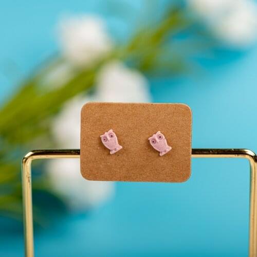 Porcelain Multicolor Ceramic Earrings Anti-allergic Cartoon cute little animal jewelry #LY513 doreilles miraculous jewelry