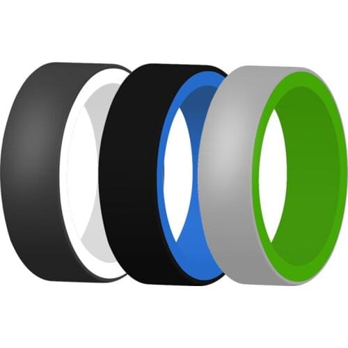 Wholesale Hypoallergenic Silicone Rings for Men Women Special Wedding Band