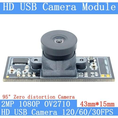 Zero distortion Surveillance camera 1080P Full Hd MJPEG 120fps 30/60FPS High Speed Mini CCTV Linux UVC Webcam USB Camera Module