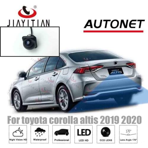 JIAYITIAN rear view camera For toyota corolla altis hybrid Sedan 2019 2020/CCD/Night Vision/Backup Reverse Camera parking camera