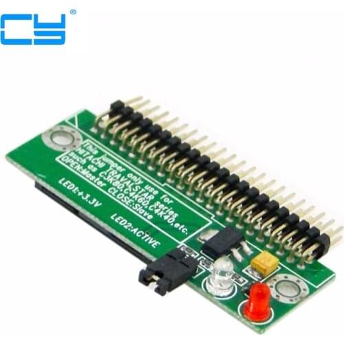 ZIF CE 1.8 Micro Drive 50pin to 2.5" IDE 1.8 44 Pin Male Laptop Adapter with Cable