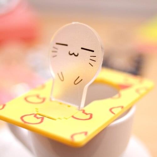 Cute Cat Mini LED Pocket Credit Card Wallet Light Bulb Lamp, Portable Folding LED Credit Card Night Light Children Kids Gift