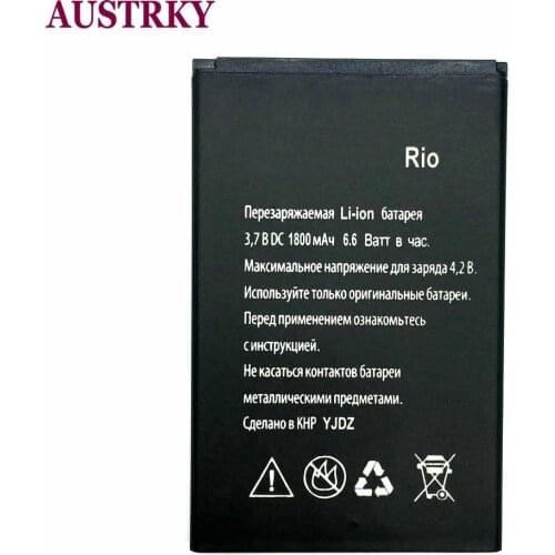 New Rio Battery For EXPLAY Rio Phone 1800mAh Baterij Batterie Batteries + Tracking Code