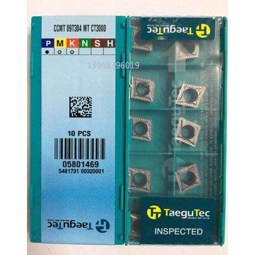 Taegutec CCMT09T308MT CT3000 CNC The original authentic