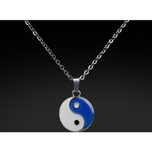 Pendant necklace fashion jewelry pendant necklace wholesale Change color according to body temperature changes pendant for women