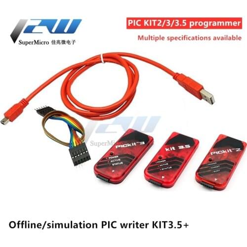 PIC Kit2 Kit3 Kit3, Kit3.5, PICKit 2 3 3.5, PICKit2, PICKit3, PICKit3, 3.5, PIC Kit3 programmer, PIC simulator