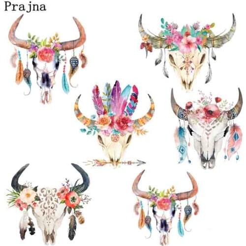 Prajna India Feather Iron On Transfer For Clothes Heat Transfers Vinyl Sticker T-shirt Dress Jacket Sweater Washable Patch E