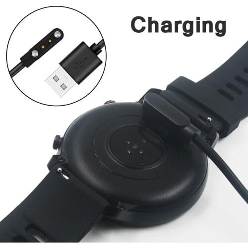Smart Watch USB Charging Cable Dock Charger Adapter Magnetic Base Cord Wire Fast Charging