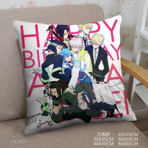 Japanese Anime DRAMAtical Murder Home Textile Two Sided Square Pillow Case Dakimakura Pillowcase Body Pillow Cover