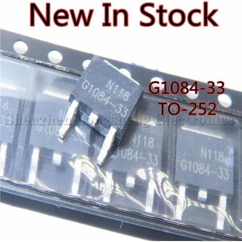 10PCS/LOT G1084-33T43UF G1084-33 TO-252 Three-terminal regulator