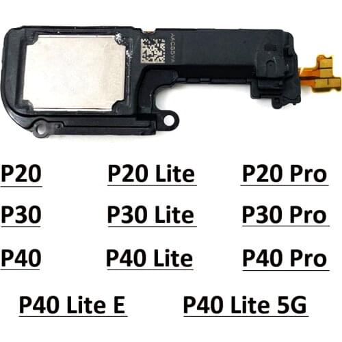 20Pcs/Lot, Loudspeaker bottom Loud Speaker Sound Buzzer Ringer Flex Cable For Huawei P20 P30 P40 Lite Pro E 5G