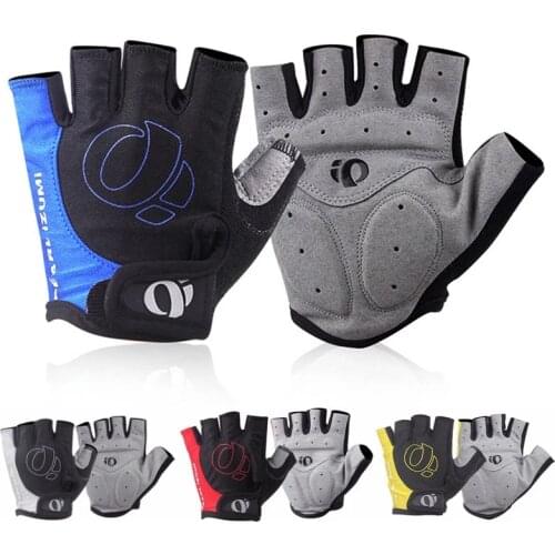 1 Pair Bicycle Gloves Half Finger Cycling Gloves Gel Gym Fitness Sport Gloves Men Women MTB Road Mountain Bike Gloves Riding