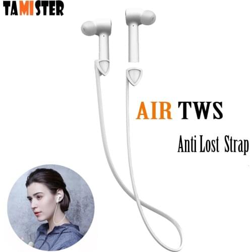 Airdots Pro Anti Lost Silicone Strap Loop Cable Cord String for Xiaomi Air TWS Headset True Wireless Headphone