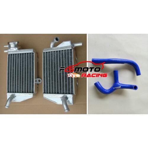 FOR KTM 65SX 65 SX 2009-2015 2014 2013 2012 2010 2009 Aluminum Radiator & Silicone Hose blue Fit