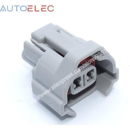 10kit 2P Fuel Injector Parts Nippon Denso Bottom Slot Female automotive wire Connector KIT NEW EFI case for Subaru Mazda WRX