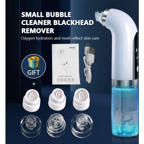 Blackhead Remover Water Cycle Acne Pimple Clean Beauty Skin Care Tool Electric Small Bubble Facial Vacuum Pore Blackhead Cleaner