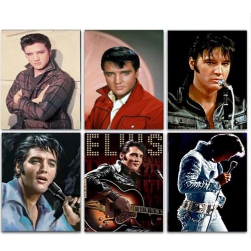 Elvis Presley 5d diamond painting full drill square diamond embroidery sale Modular pictures of rhinestones diamond art RS2025