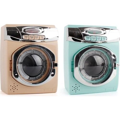 Pretend Play Toy Wash Machine Simulation with Sound and Light for Kids