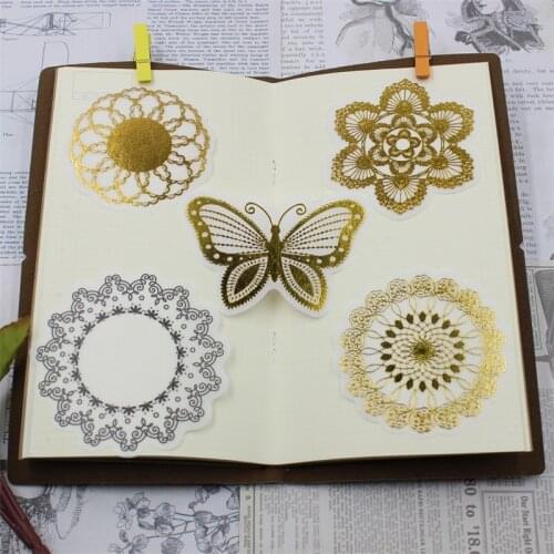 KSCRAFT 60pcs Vintage Designs Vellum Stickers for Scrapbooking Happy Planner/Card Making/Journaling Project