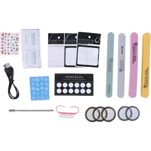 Gel Nail Polish Kit with UV Light 60S 90S 120S Timer Setting Nail Lamp Long Lasting Manicure Professional Nails Art Tools G99E